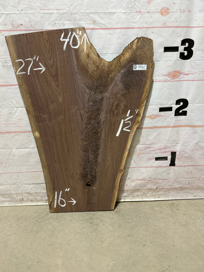 Live Edge Walnut Sku#26859M-9