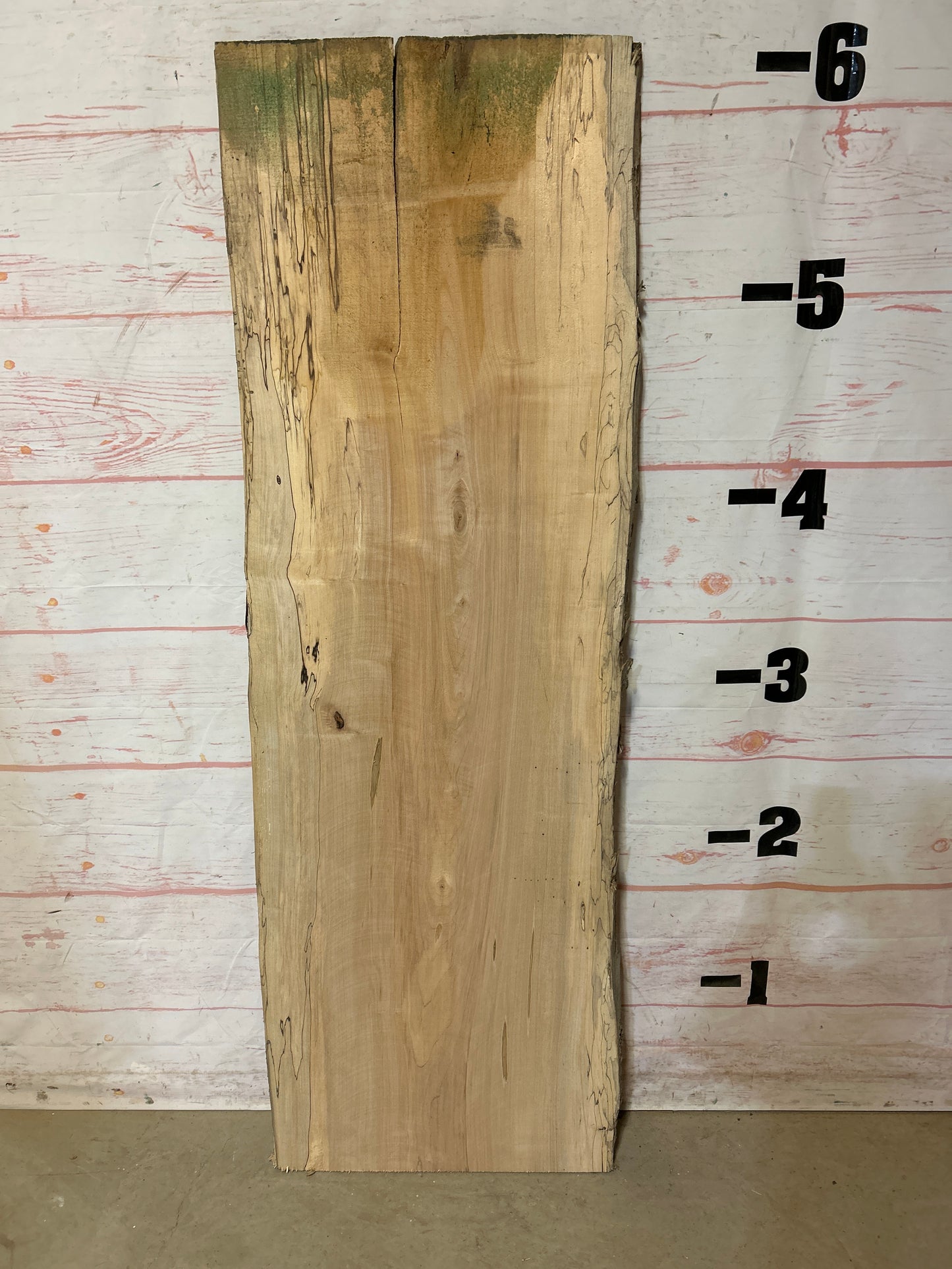 Live Edge Spalted Maple Sku#24446E-25