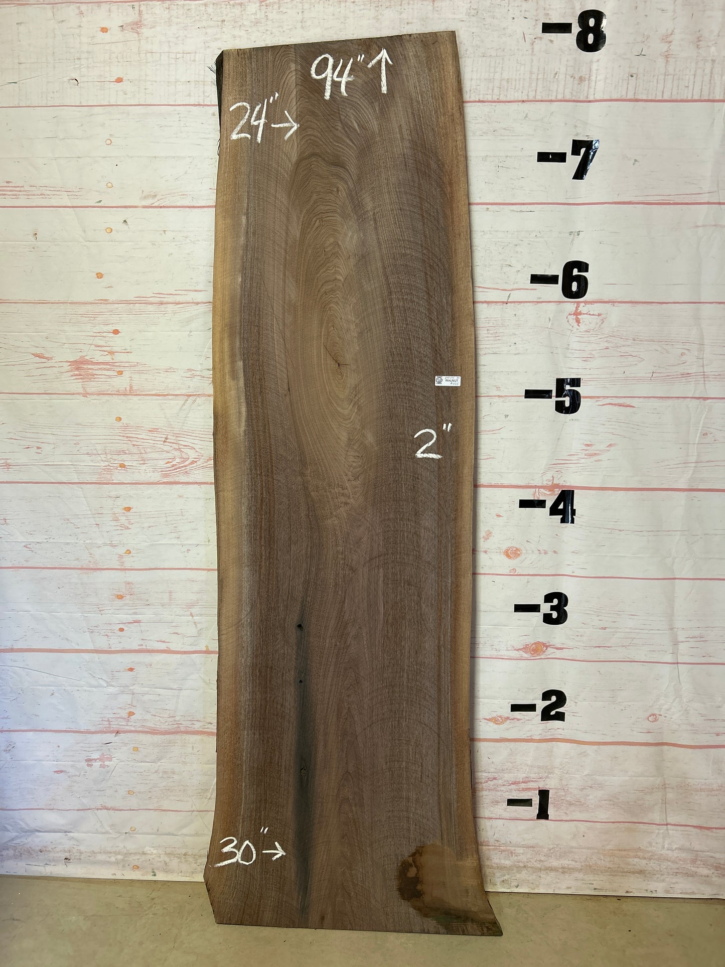 Live Edge Walnut Sku#24025J-35