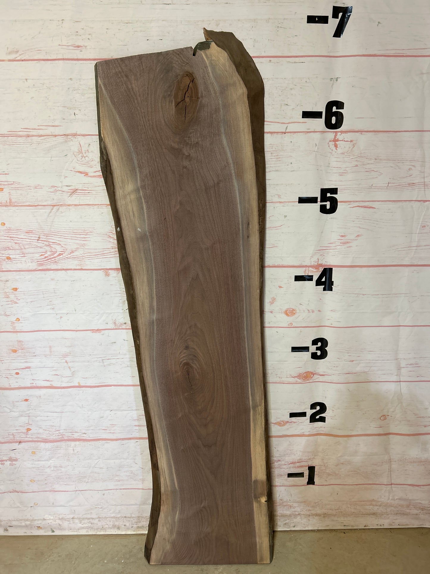 Live Edge Walnut Sku#24516F-25