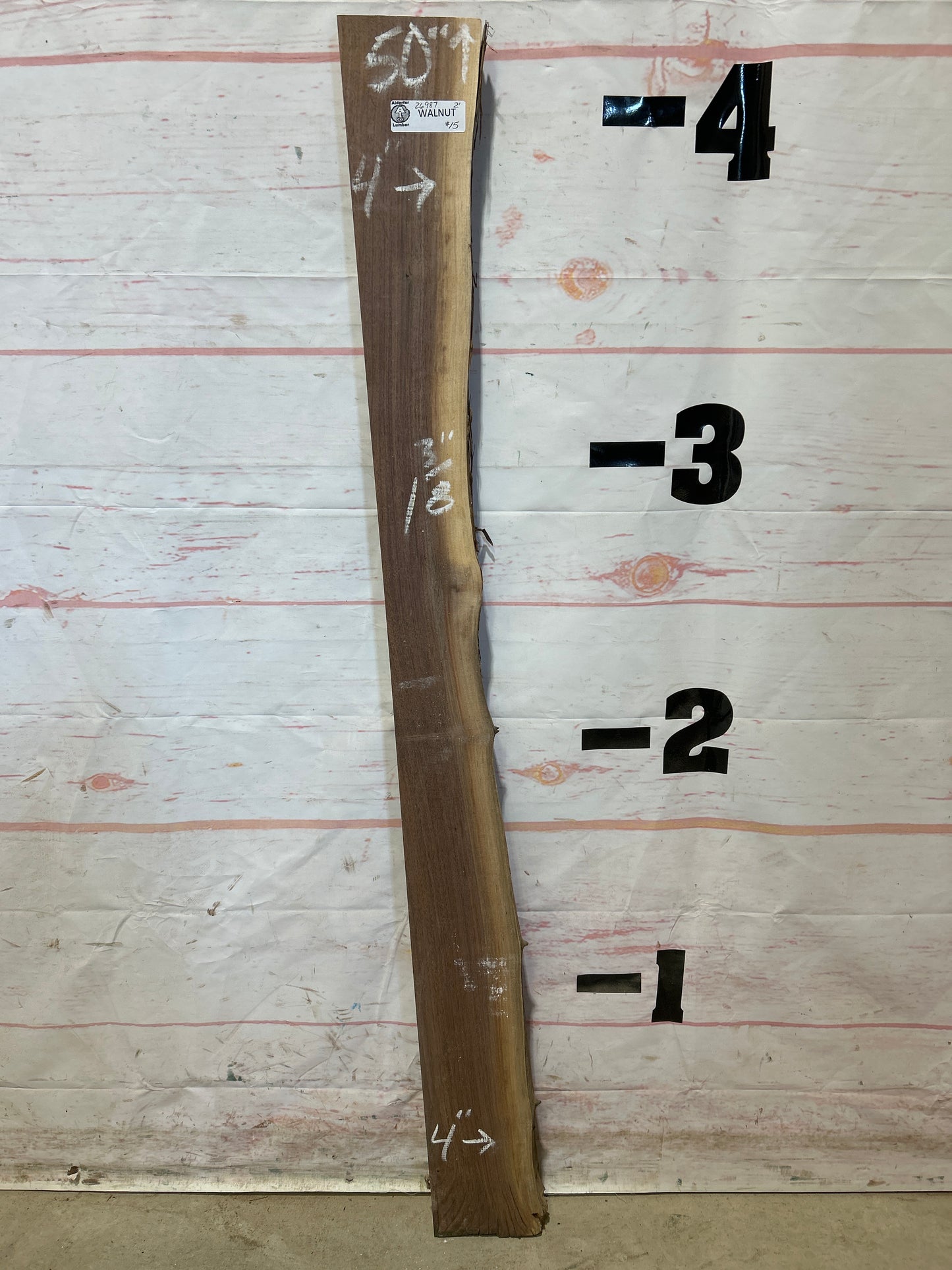 Live Edge Walnut Sku#26987M-2