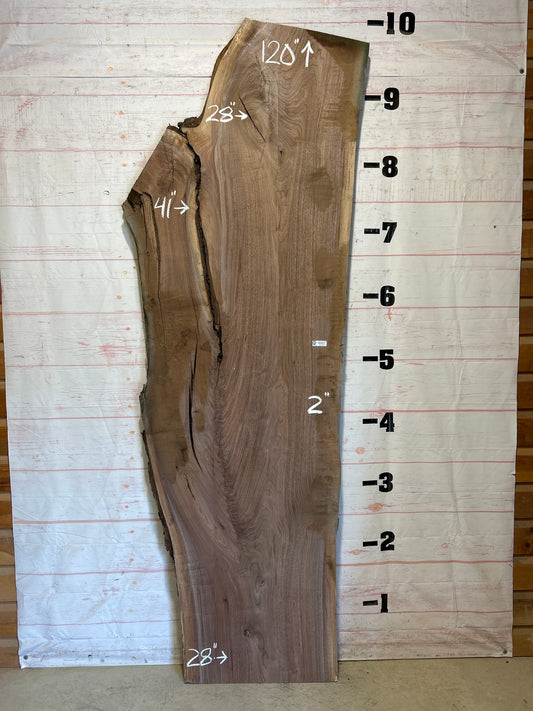 Live Edge Walnut Sku#26122K-58