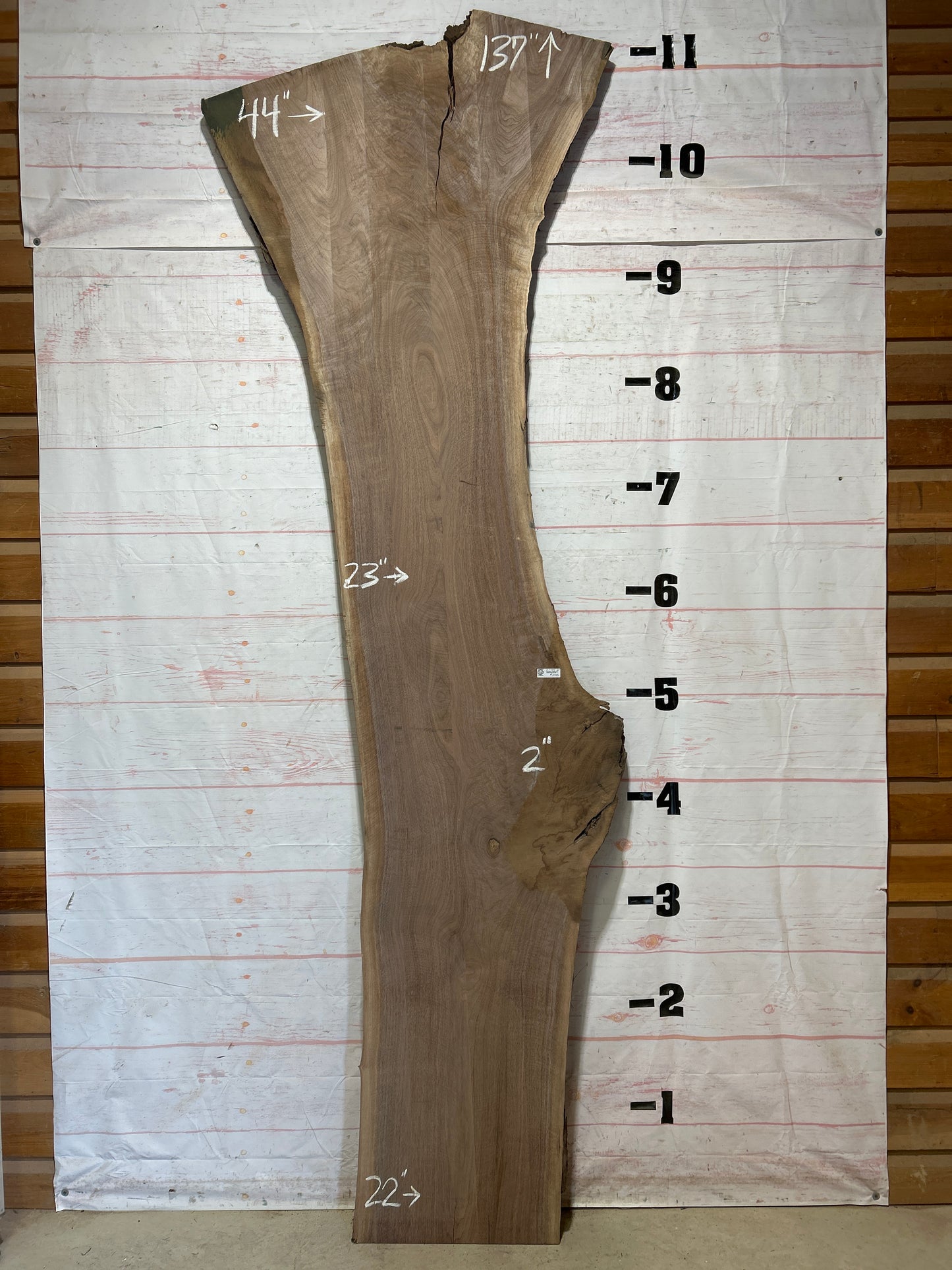 Live Edge Walnut Sku#27155K-63