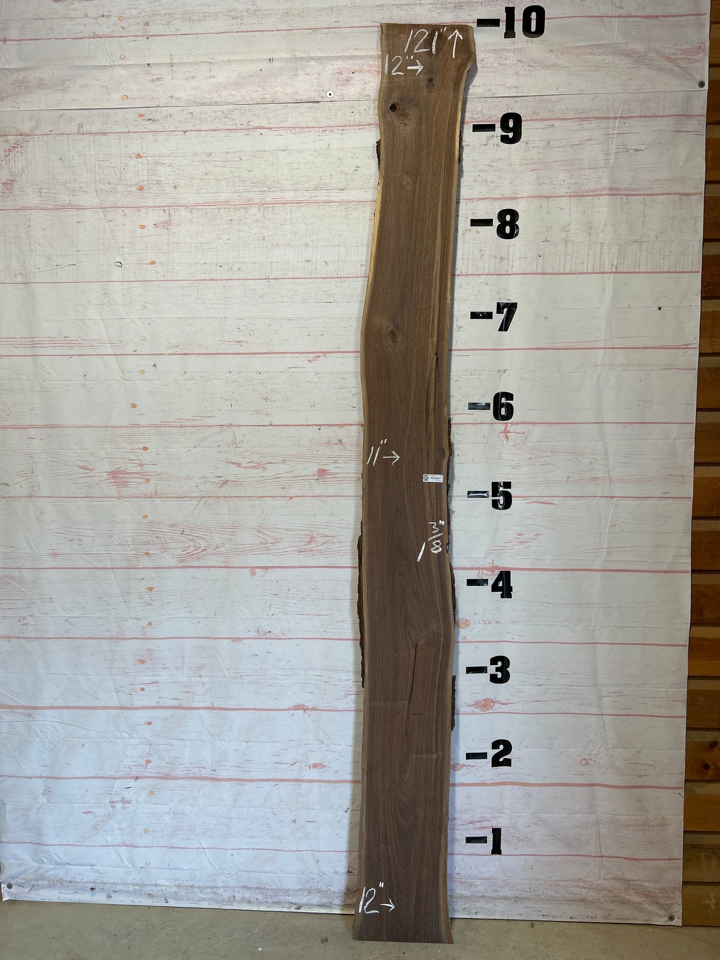 Live Edge Walnut Sku#25920M-15