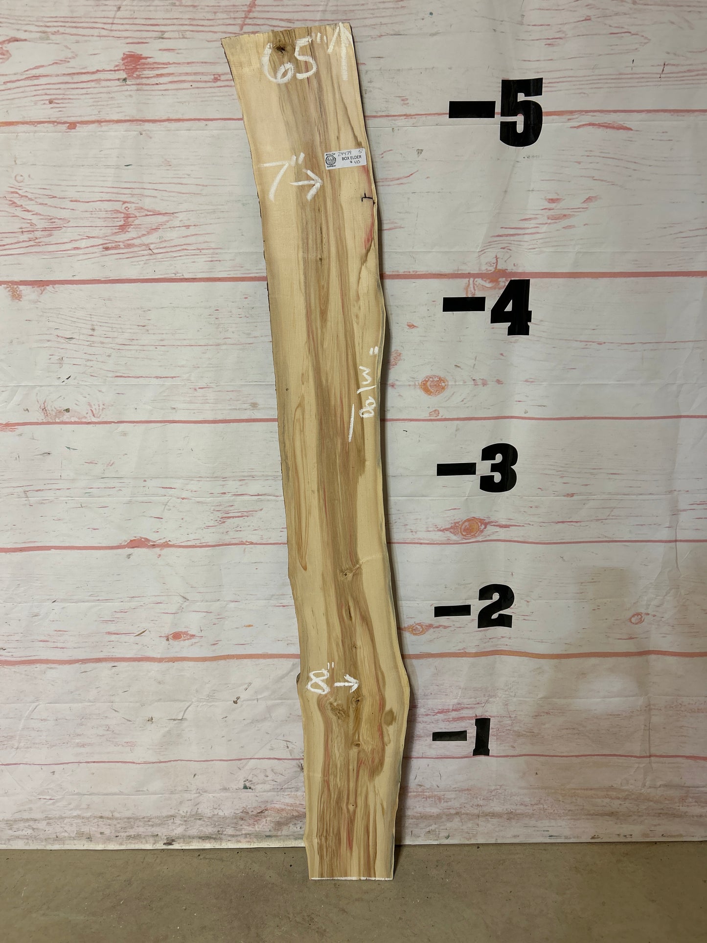 Live Edge Box Elder Sku#24439D-5