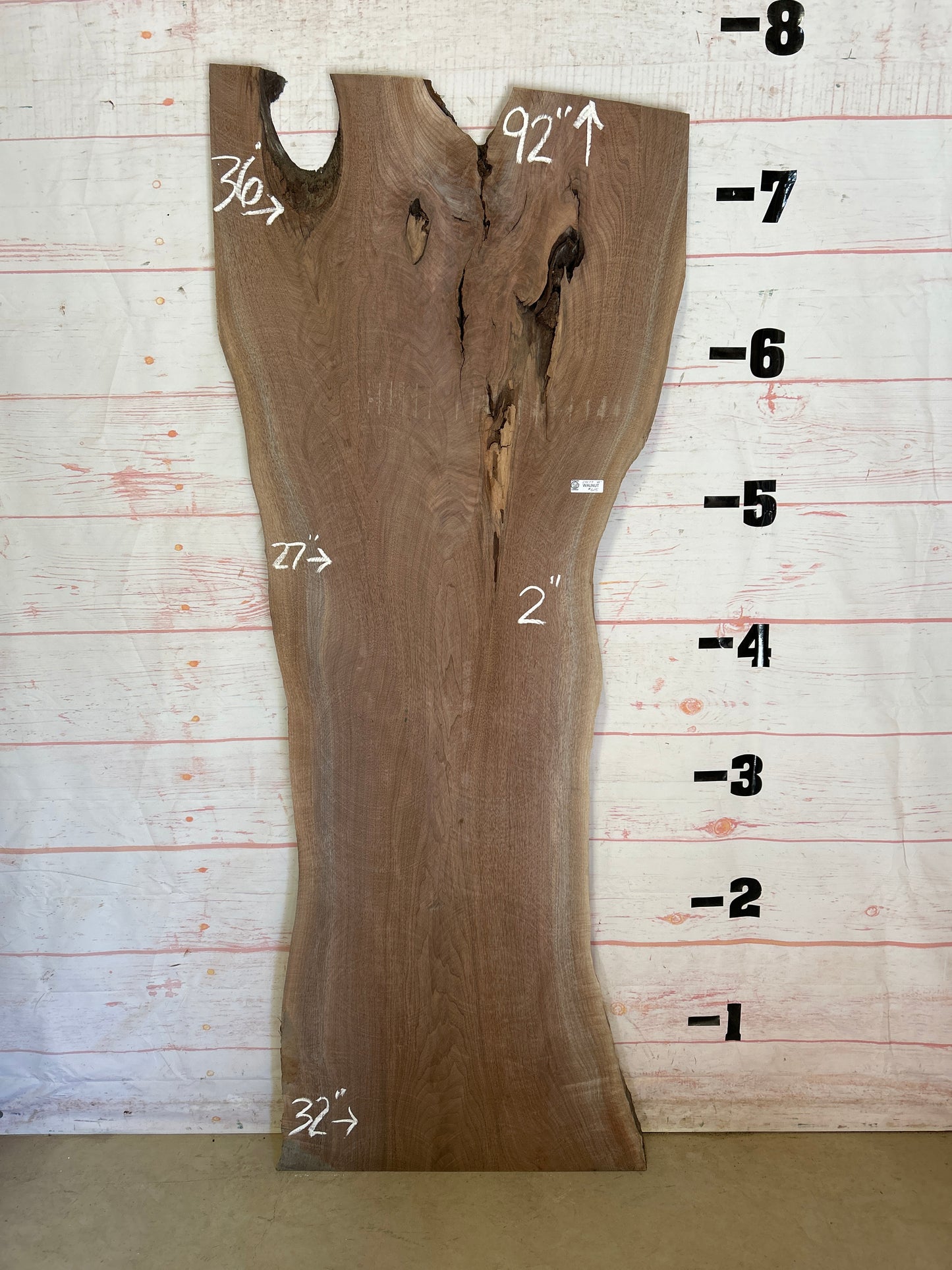 Live Edge Walnut Sku# 24077J-41