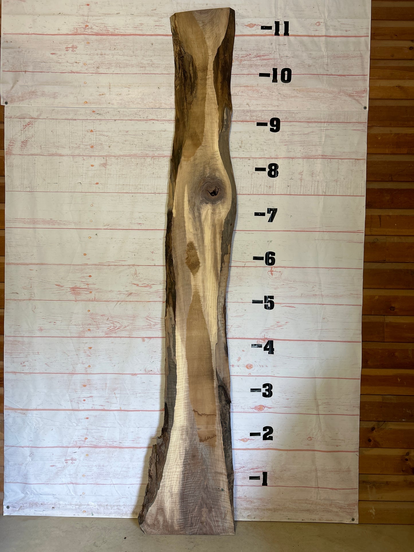 Live Edge Curly Walnut Sku#23684-35