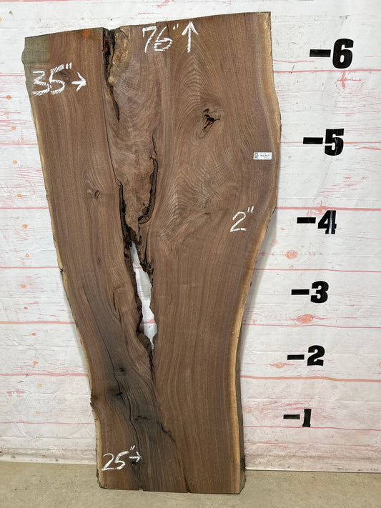 Live Edge Walnut Sku#25458-32