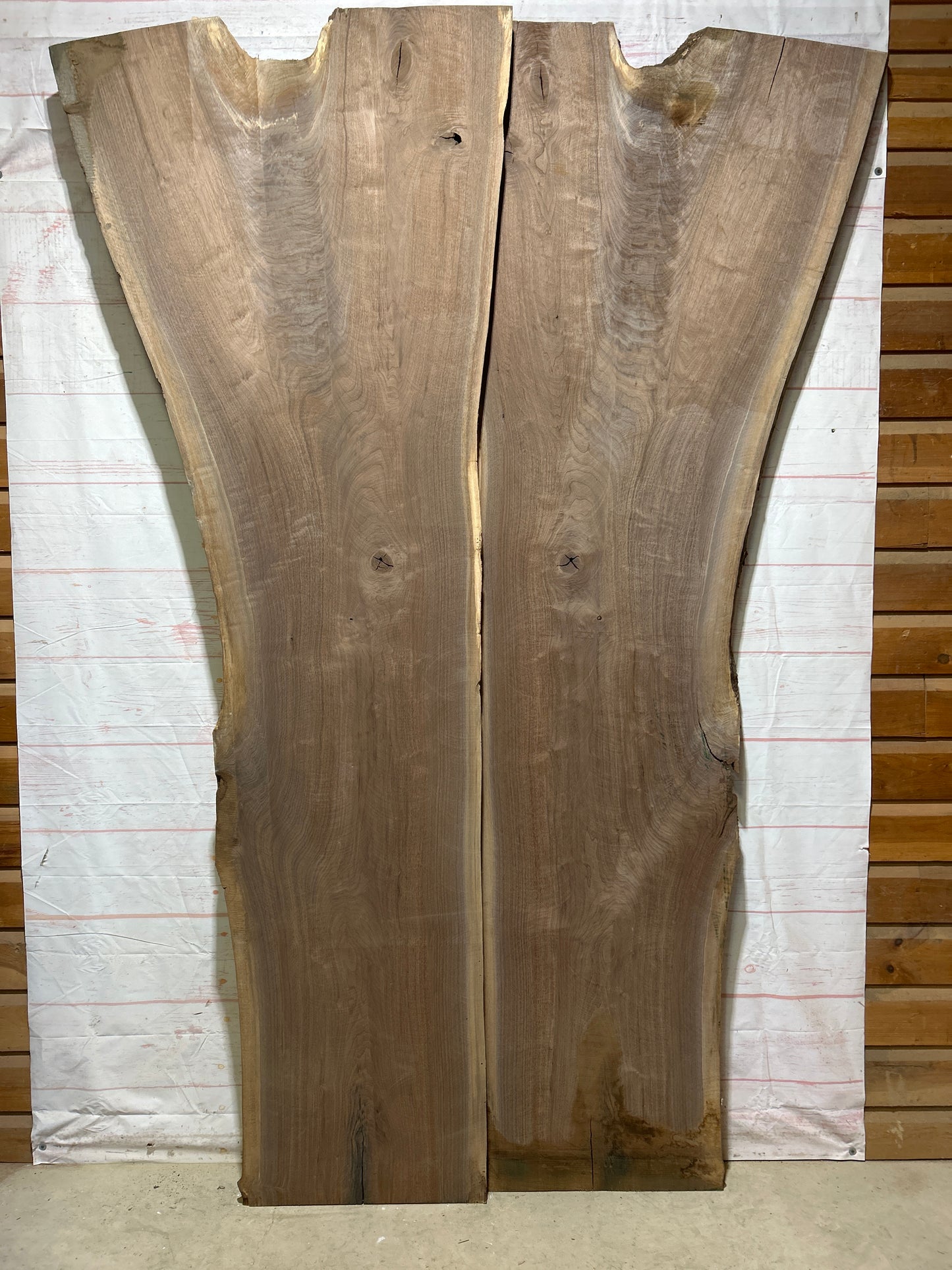 Live Edge Walnut Set Sku#26778-134