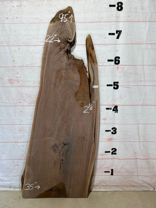 Live Edge Walnut Sku#27165J-38