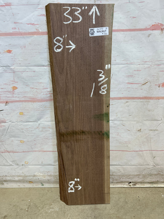 Live Edge Walnut Sku#26393M-3
