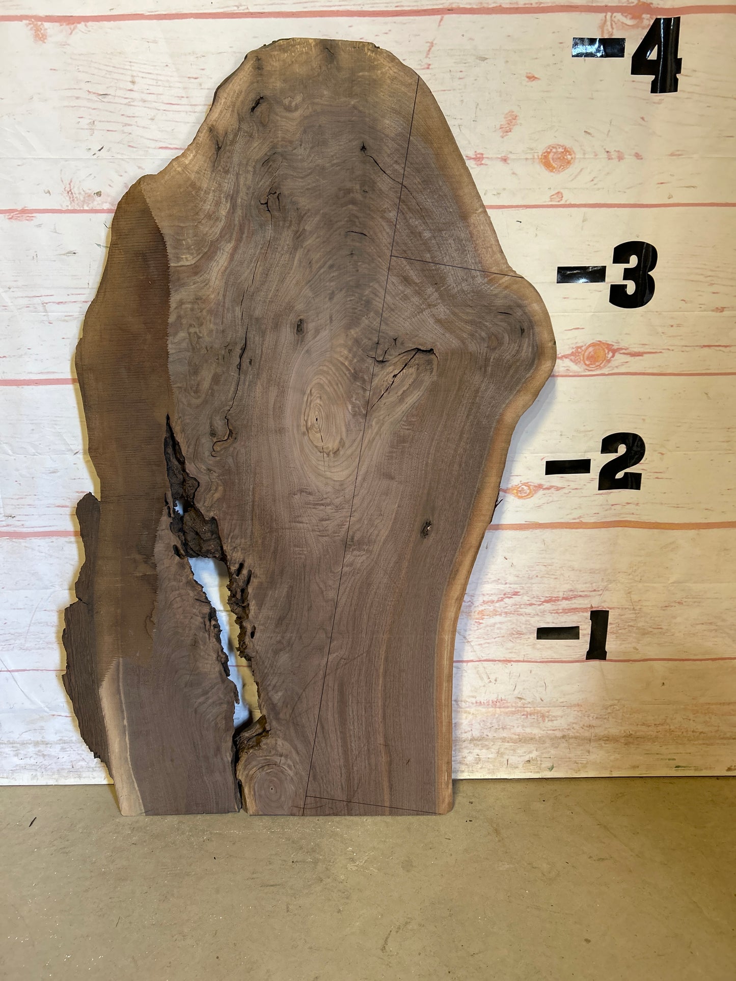 Live Edge Walnut Sku#24742M-13