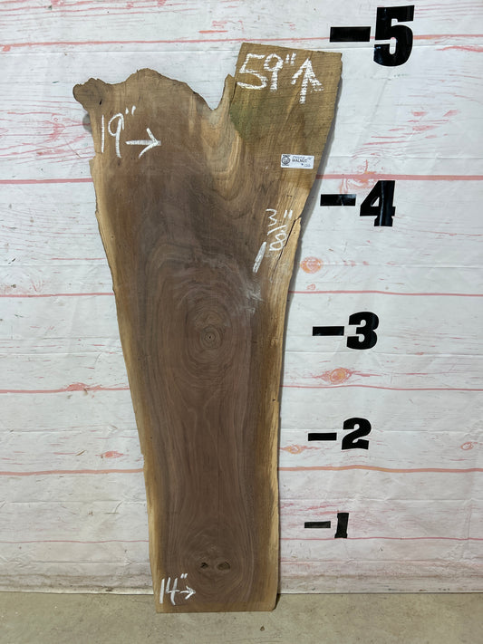 Live Edge Walnut Sku#25602M-10