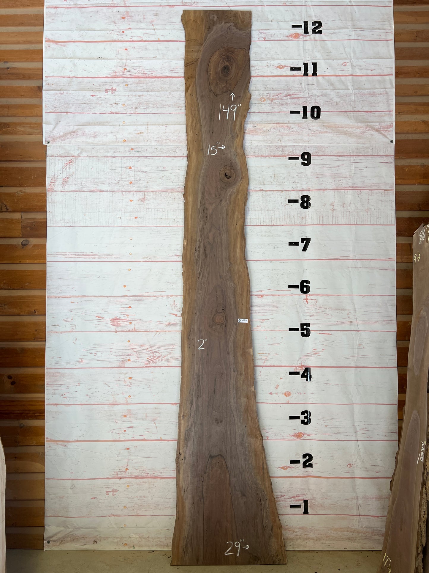 Live Edge Walnut Sku# 20964-28