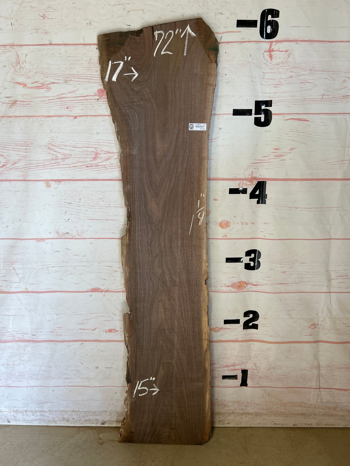 Live Edge Walnut Sku#24802C-10