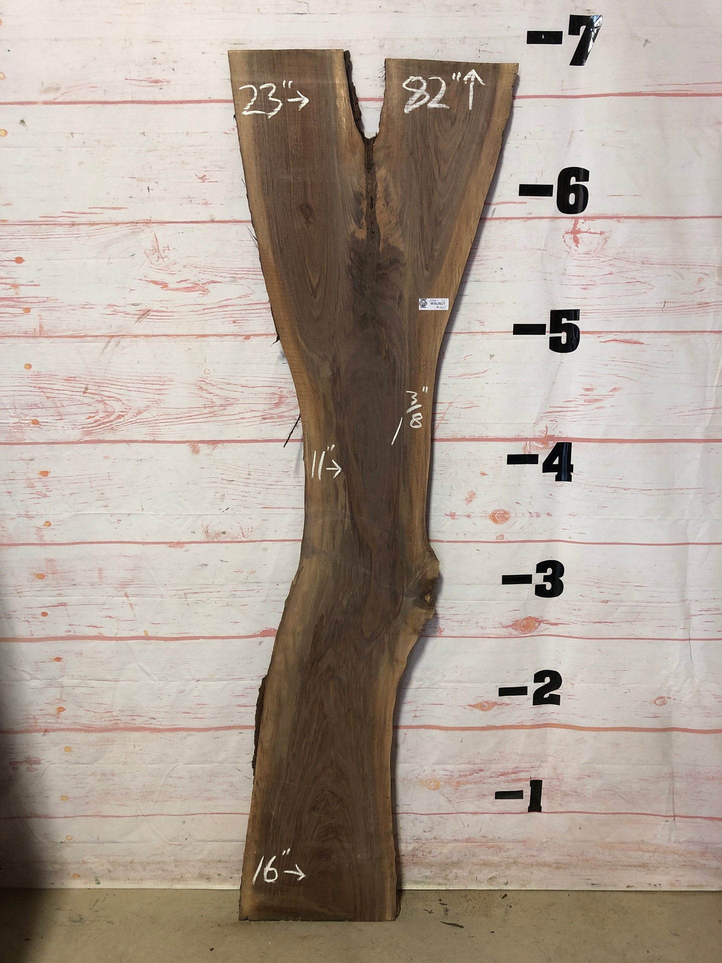 Live Edge Walnut Sku#22861G-15