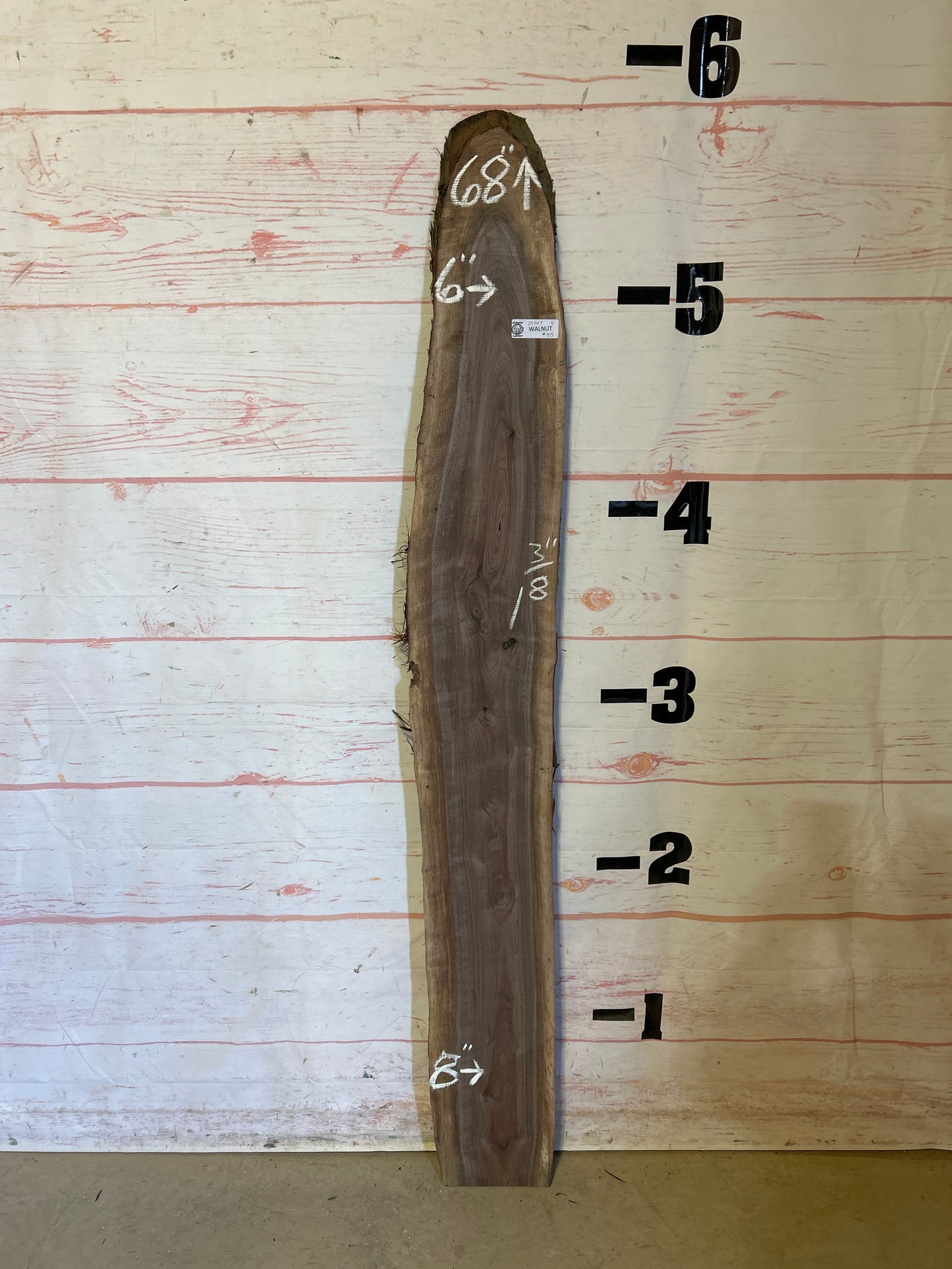 Live Edge Walnut Sku#24747M-5