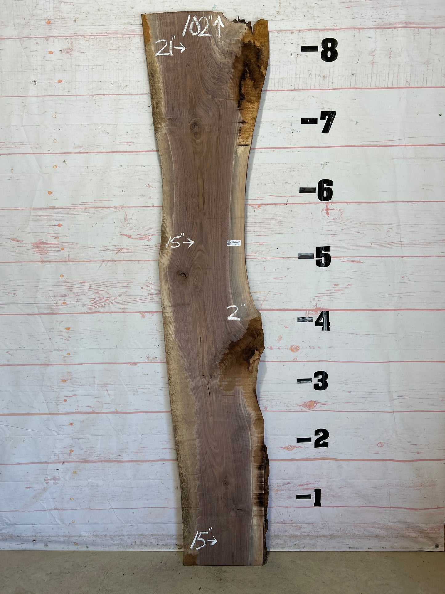 Live Edge Walnut Sku#26160K-26