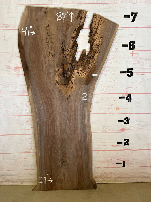 Live Edge Walnut Sku#24953-42