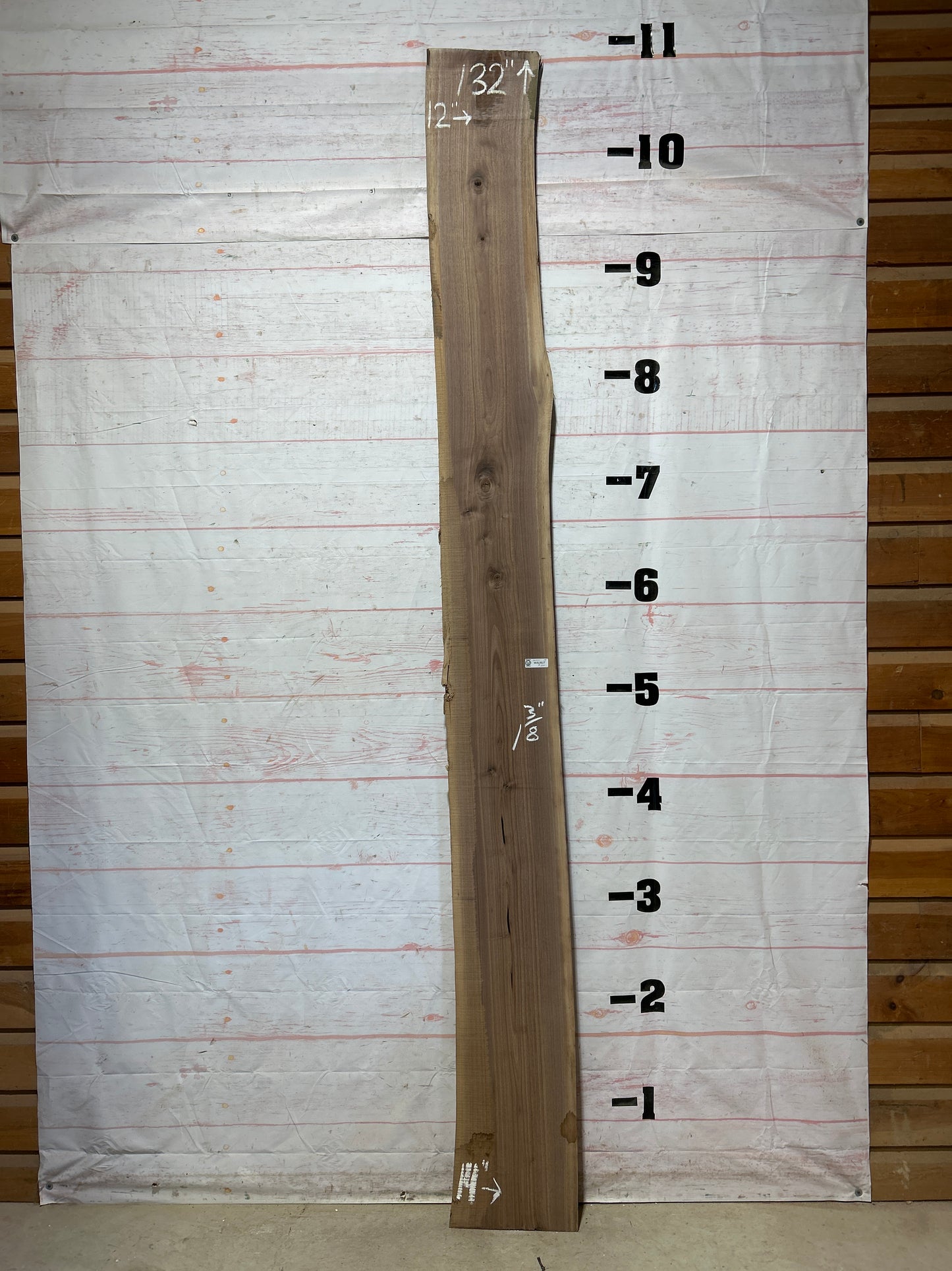 Live Edge Walnut Sku#26401M-18