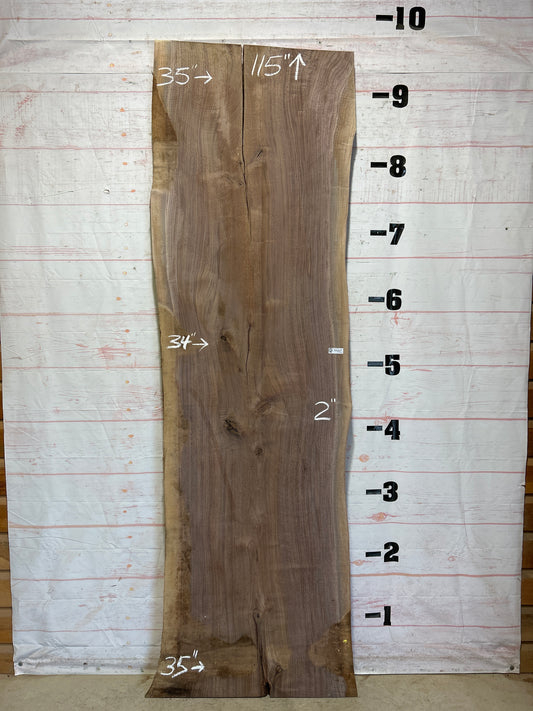 Live Edge Walnut Sku#26257-56