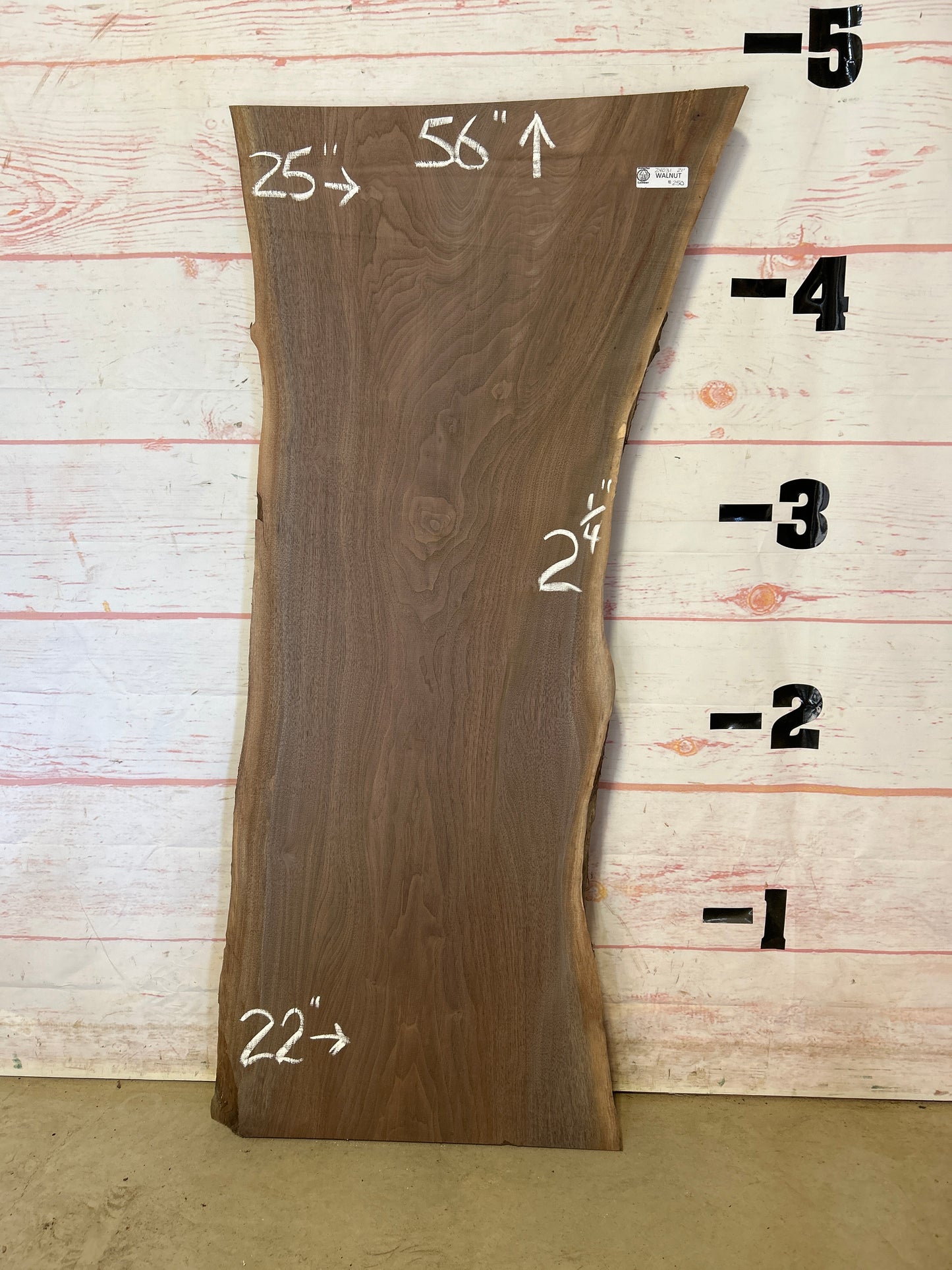 Live Edge Walnut Sku#24031A-21