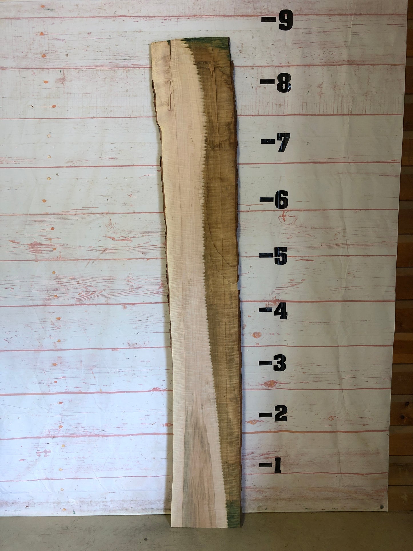 Live Edge Curly Maple Sku#23369B-15