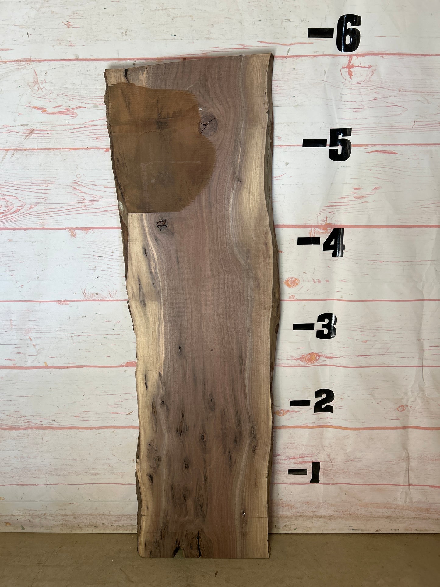 Live Edge Walnut Sku#24796A-17