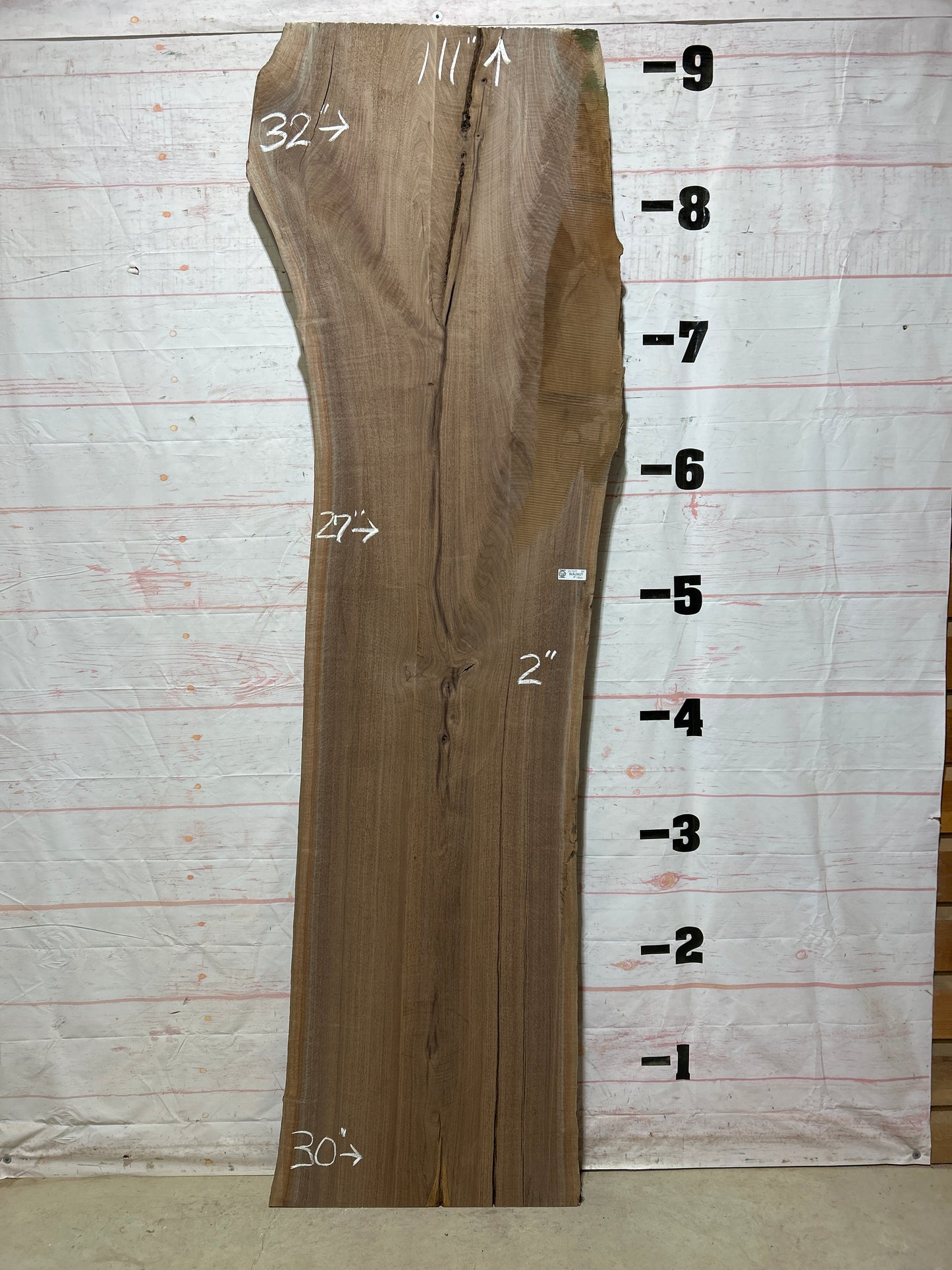 Live Edge Walnut Sku#26769-46