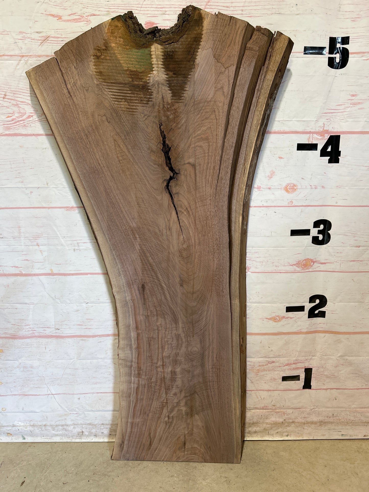 Live Edge Walnut Sku#26349A-24
