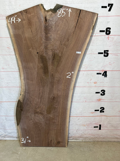Live Edge Walnut Sku#25880-47