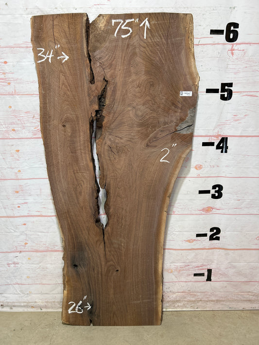 Live Edge Walnut Sku#25457-31