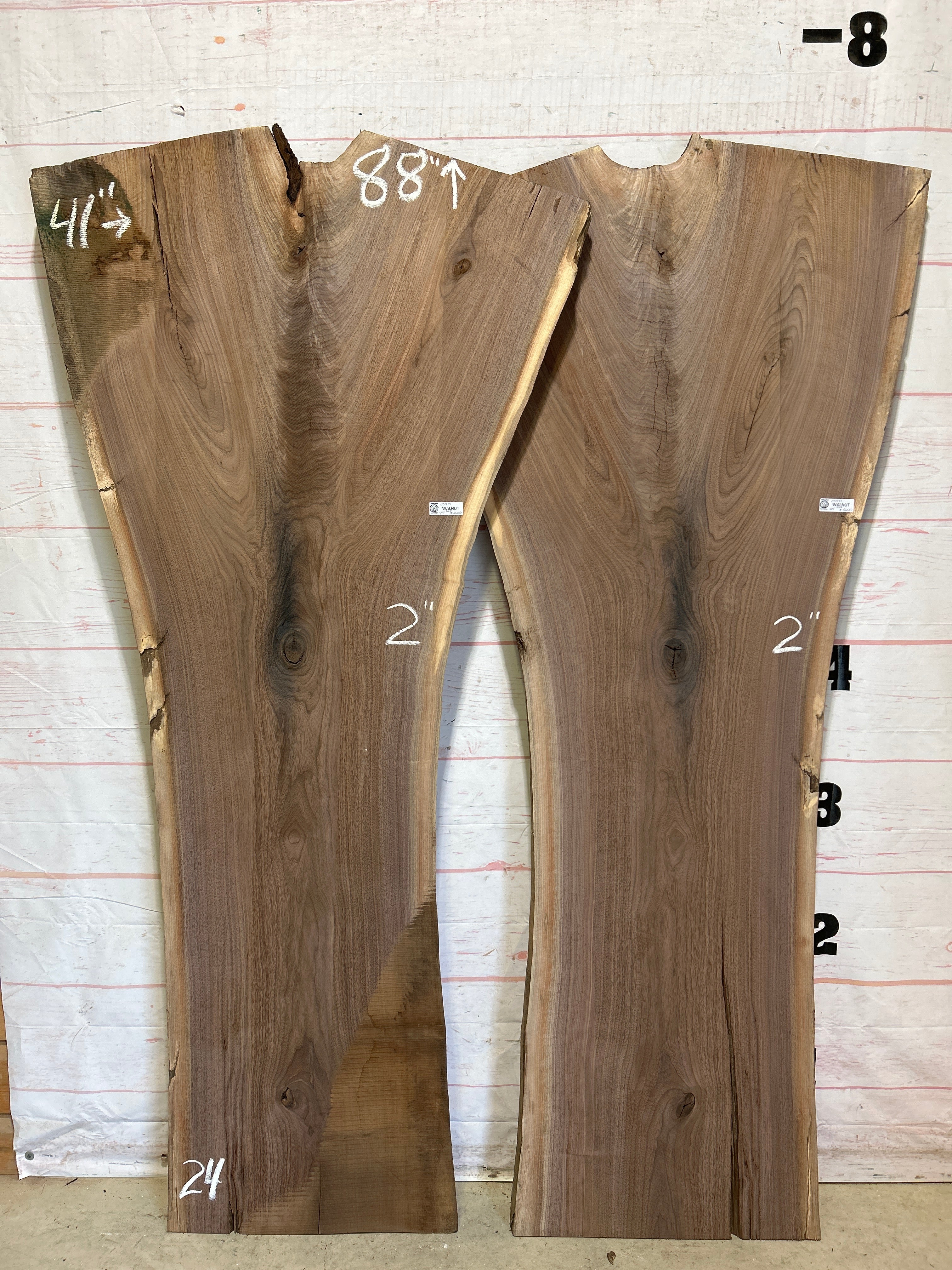 【新品・未開封】solol wood(walnut) Live Edge Walnut Set Sku#25971K-80 – Alderfer Lumber