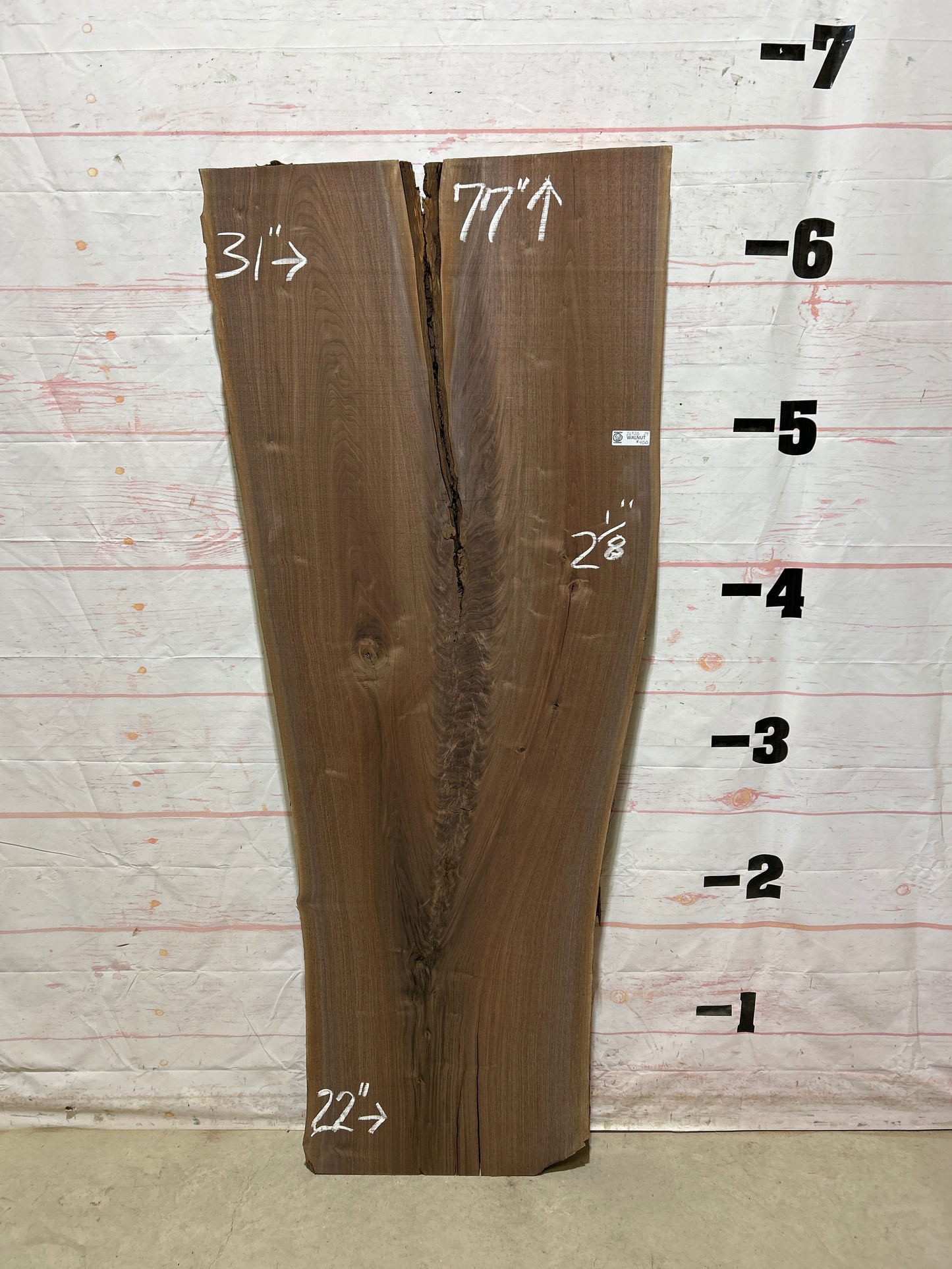 Live Edge Walnut Sku#26920-29