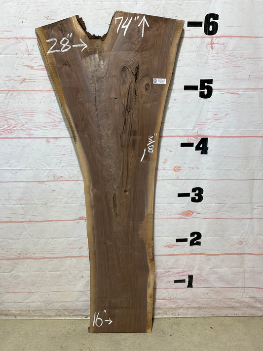 Live Edge Walnut Sku#25612G-17