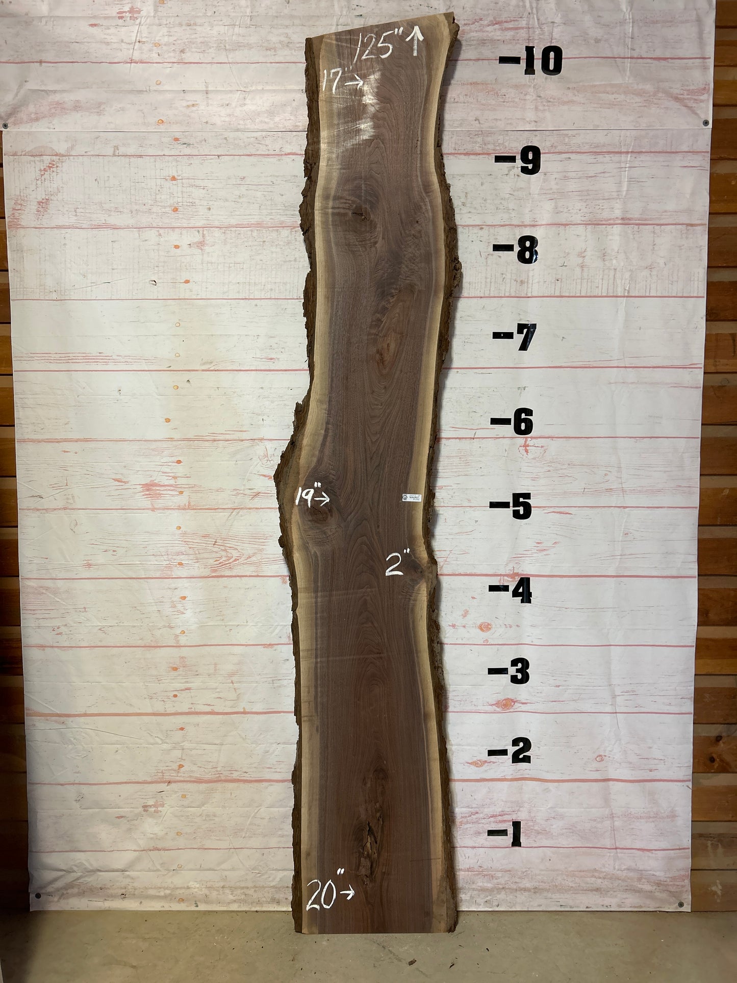 LiveEdge Walnut Sku#24323K-33