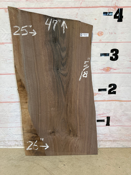 Live Edge Walnut Sku#25394A-13