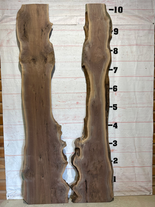 Live Edge Walnut Set Sku#27017K-76