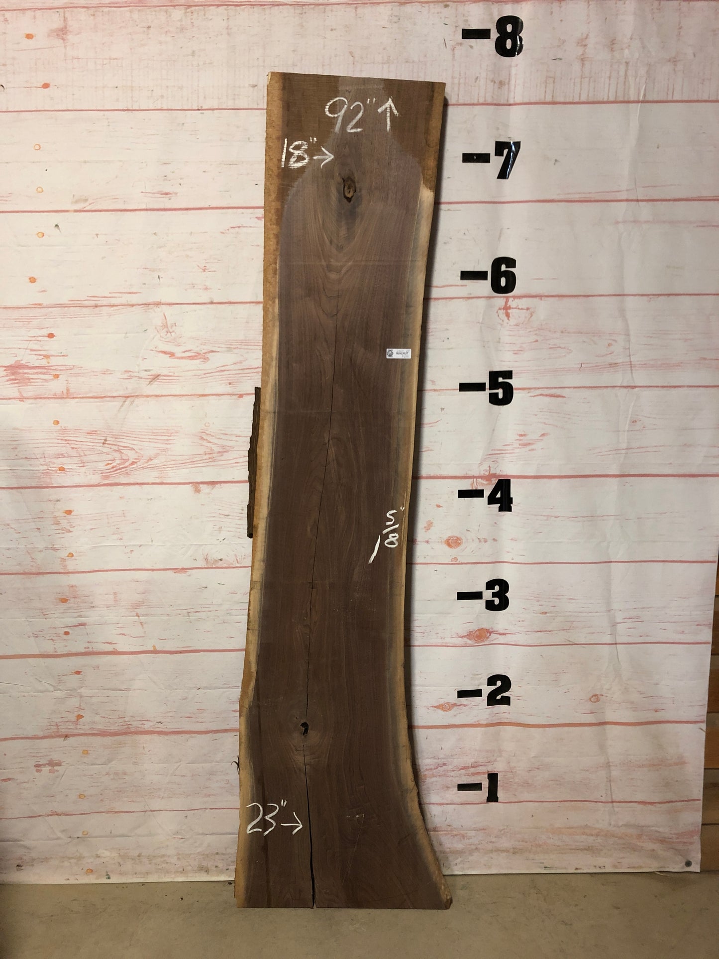 Live Edge Walnut SKU# 21621F-23