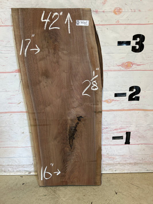 Live Edge Walnut Sku#26214A-10