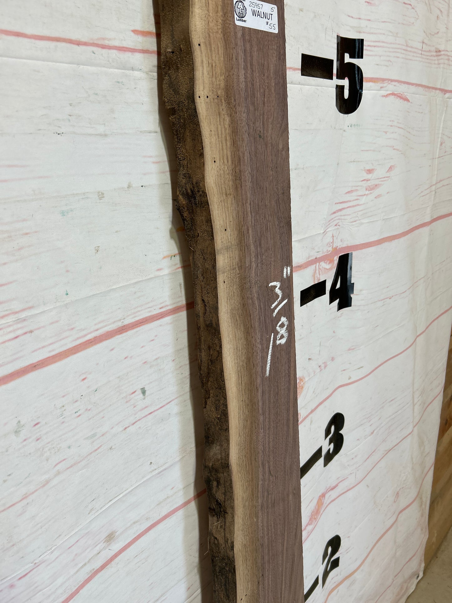 Live Edge Walnut Sku#25957M-5