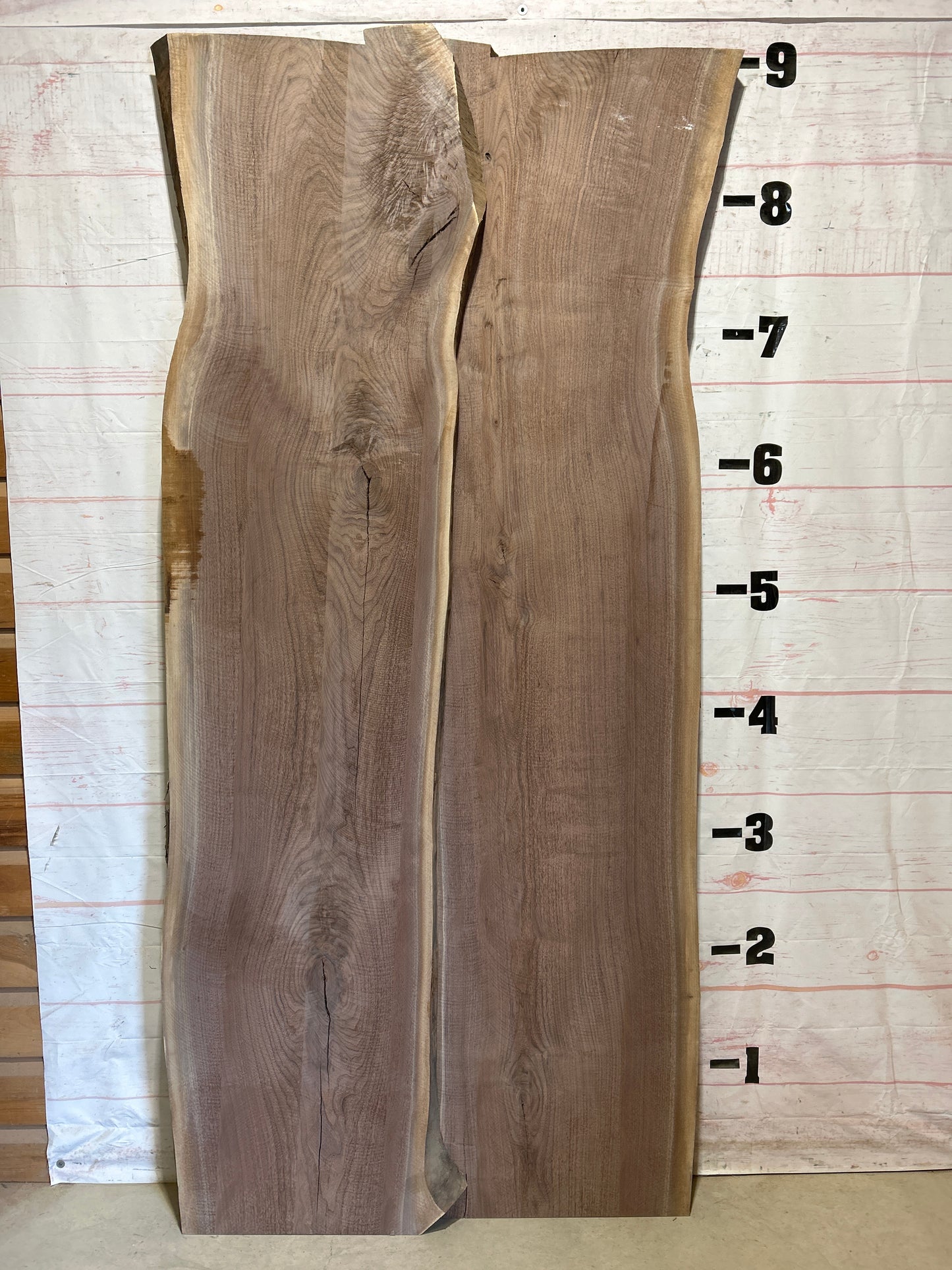 Live Edge Walnut Set Sku#27167K-82