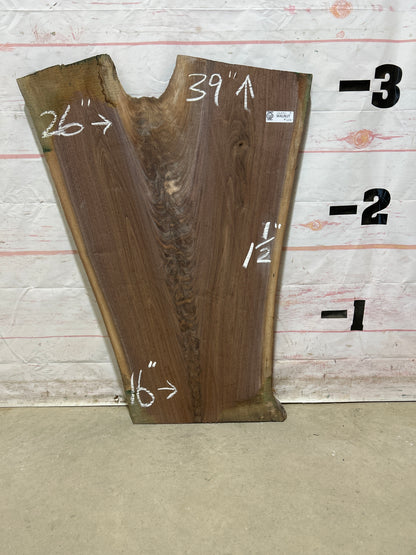 Live Edge Walnut Sku#26851M-9