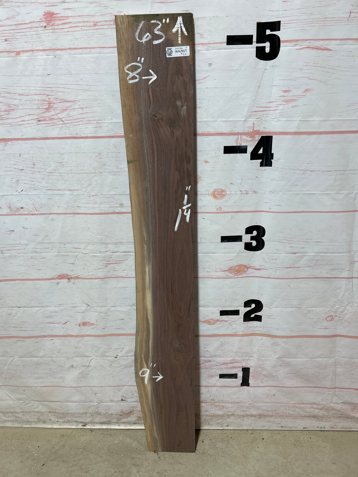 Live Edge Walnut Sku#25436M-5