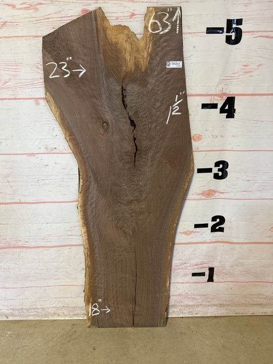 Live Edge Walnut Sku#25210A-14