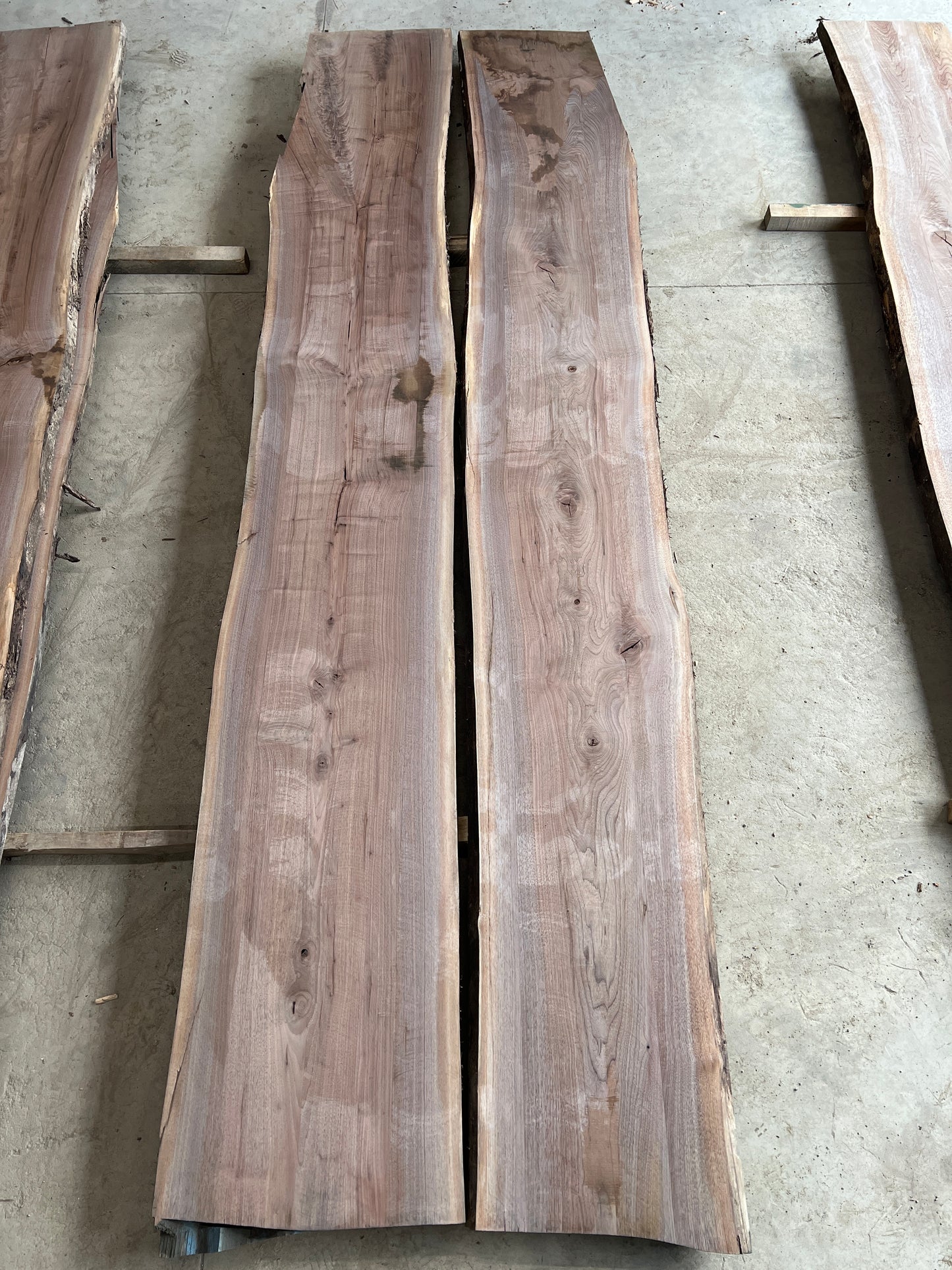 Live Edge Walnut Set Sku# 26841S-154