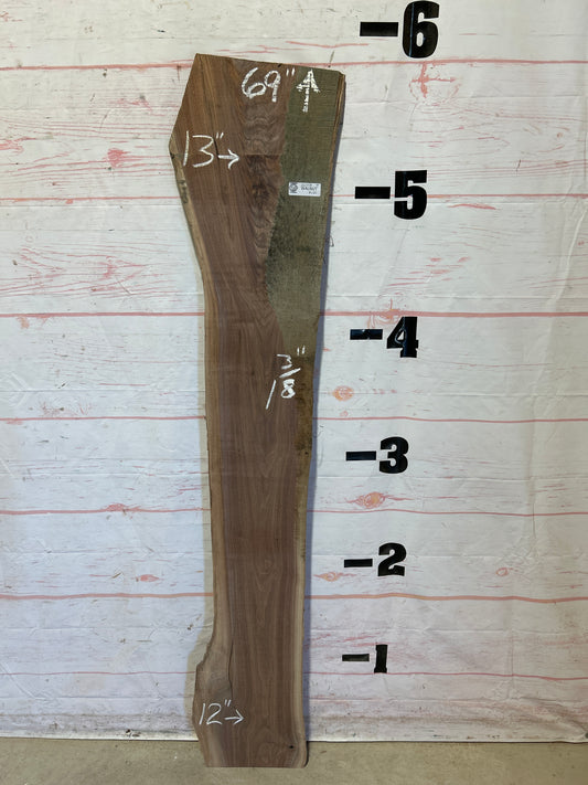 Live Edge Walnut Sku#26458M-9