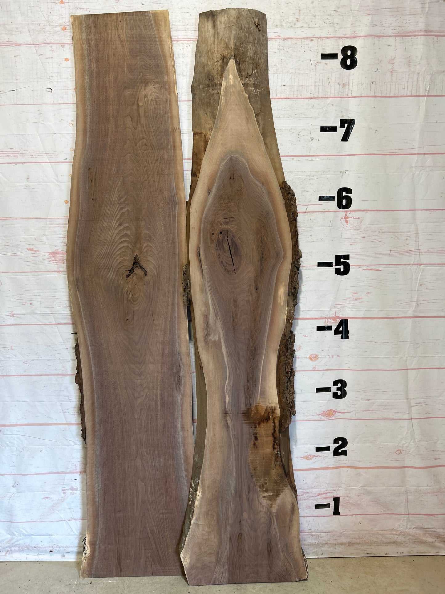Live Edge Walnut Set Sku#26175K-52