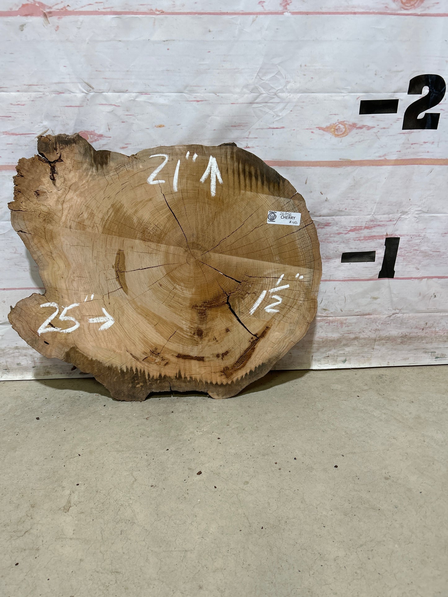 Live Edge Cherry Sku#26956M