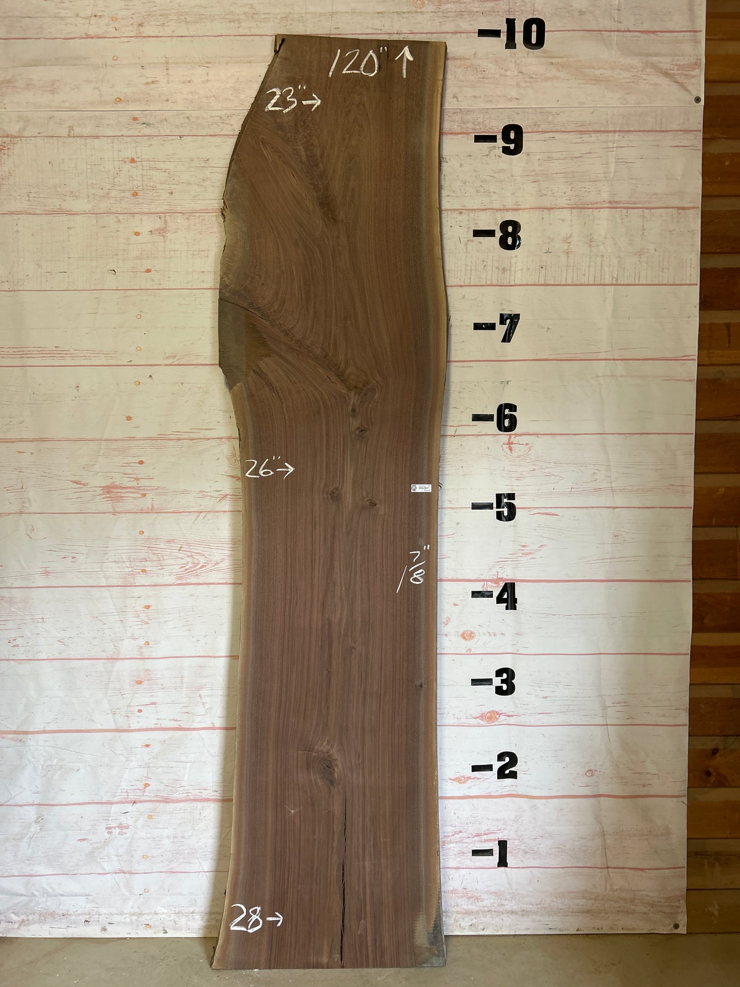 LiveEdge Walnut Sku#24552K-43